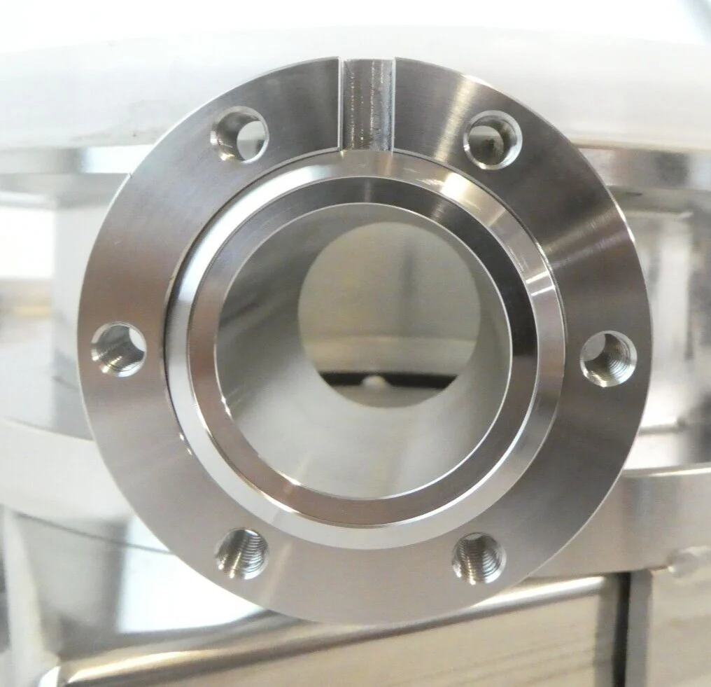 VAT 10846-PE24-ATU2 UHV Ultra High Vacuum Chamber Gate Valve Working Surplus - Image 9