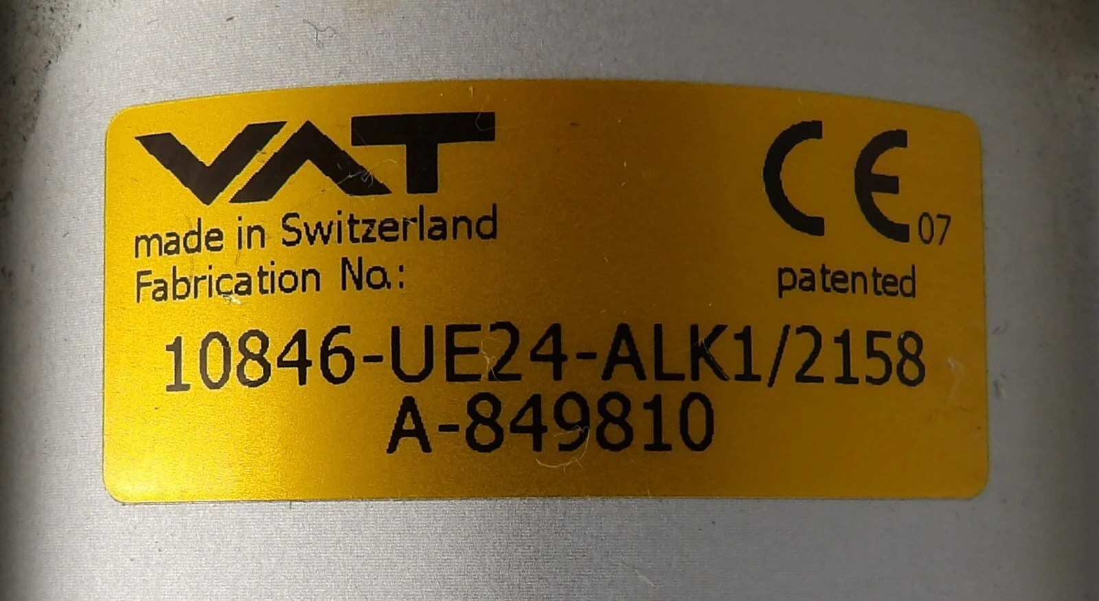 VAT 10846-UE24-ALK1 UHV Ultra High Vacuum Gate Valve No Sensor Working - Image 7