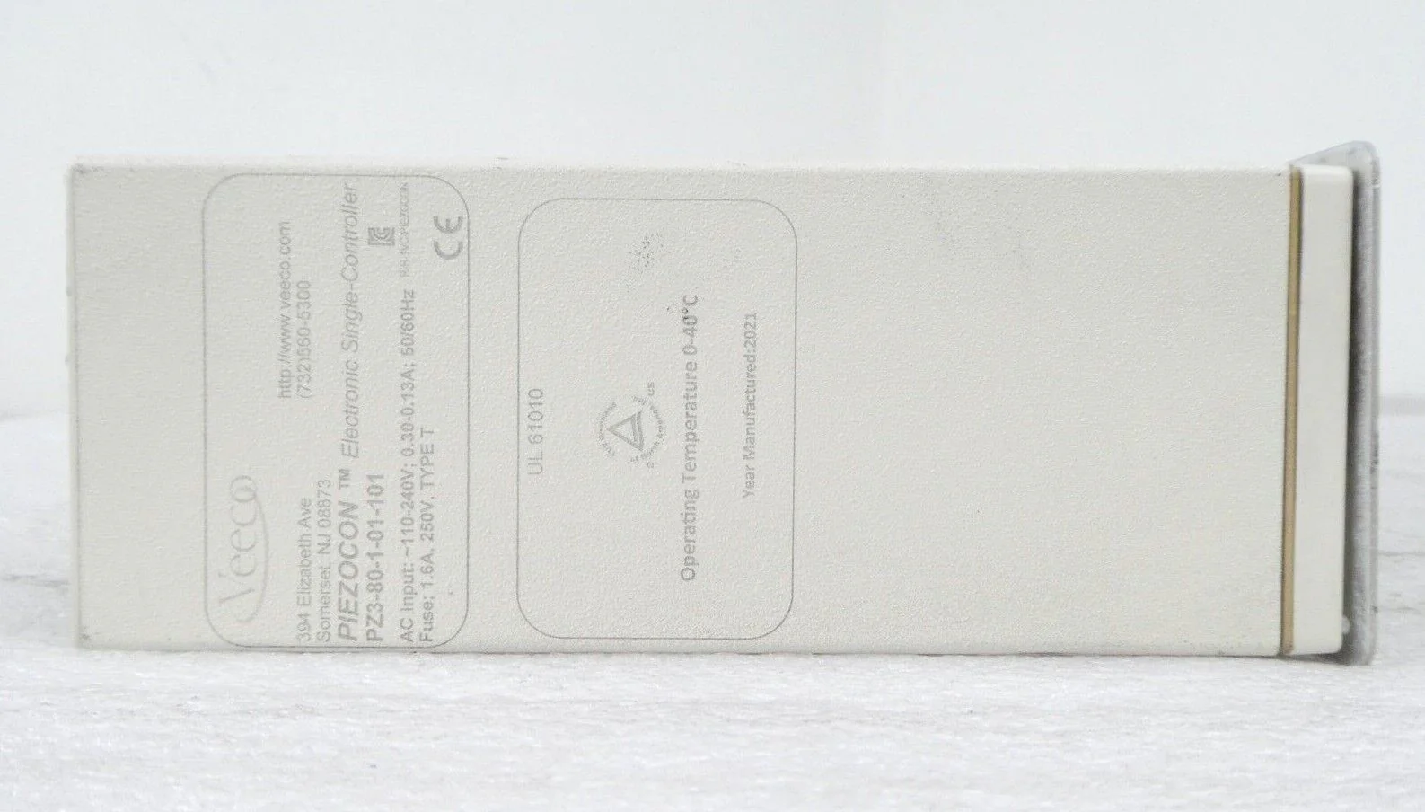 Veeco PZ3-80-1-01-101 Gas Concentration Sensor Controller PIEZOCON As-Is - Image 6