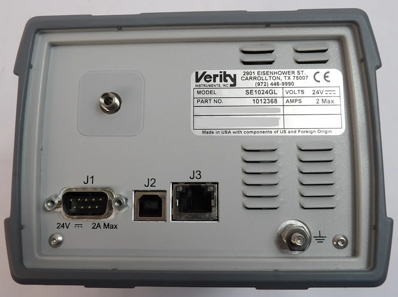 Verity 1012368 Precision Endpoint System SE1024GL EyeD AMAT Working - Image 7