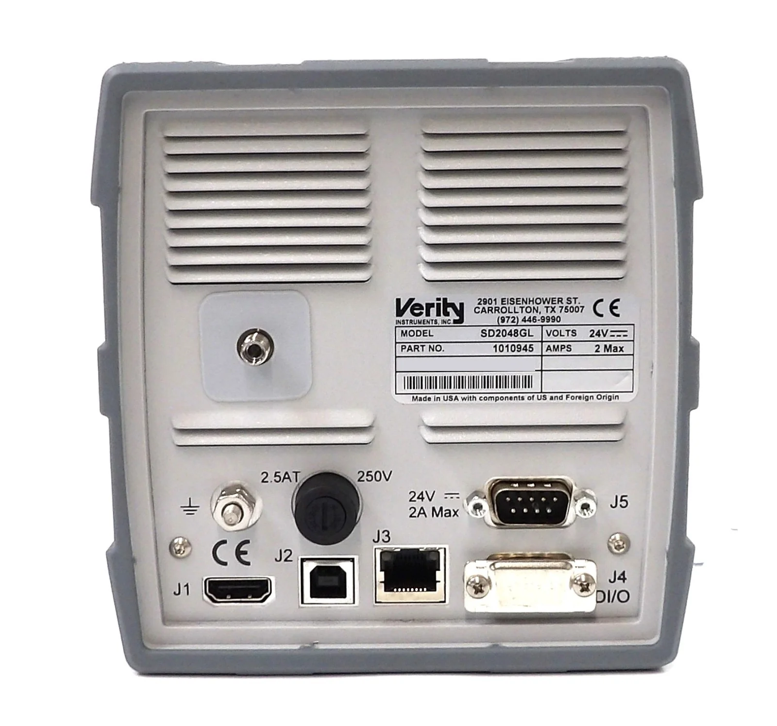 Verity Instruments 1010945 High Resolution Spectrometer SD2048GL New Surplus - Image 3