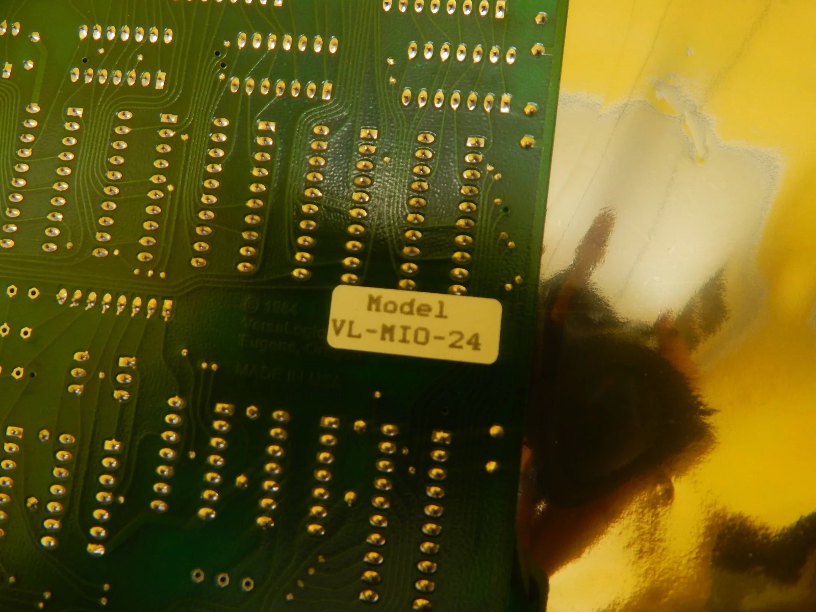 VersaLogic 2100-0120 Relay PCB Card VL-MIO-24 AG Associates 4100s Used Working - Image 8