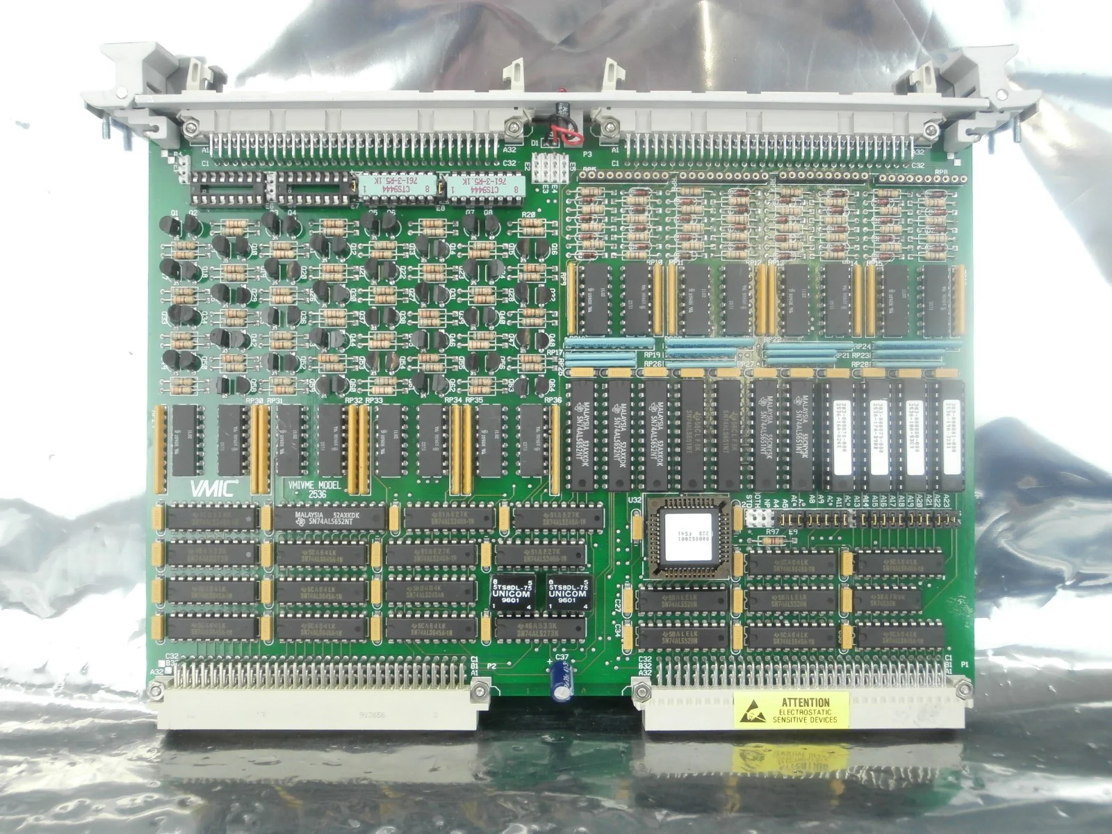 VMIC 332-002536-000 B 5V Optically Coupled Digital I/O PCB Card VMIVME 2536 Used - Image 2