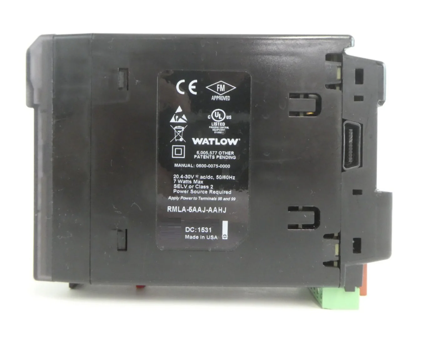 Watlow EZ-ZONE Temperature Controller RMLA-5AAJ-AAHJ RMFA-1AAA-AAHB RMZ4-16AA - Image 18