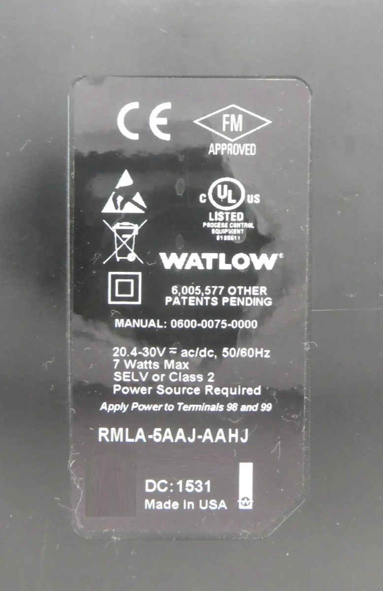 Watlow EZ-ZONE Temperature Controller RMLA-5AAJ-AAHJ RMFA-1AAA-AAHB RMZ4-16AA - Image 31
