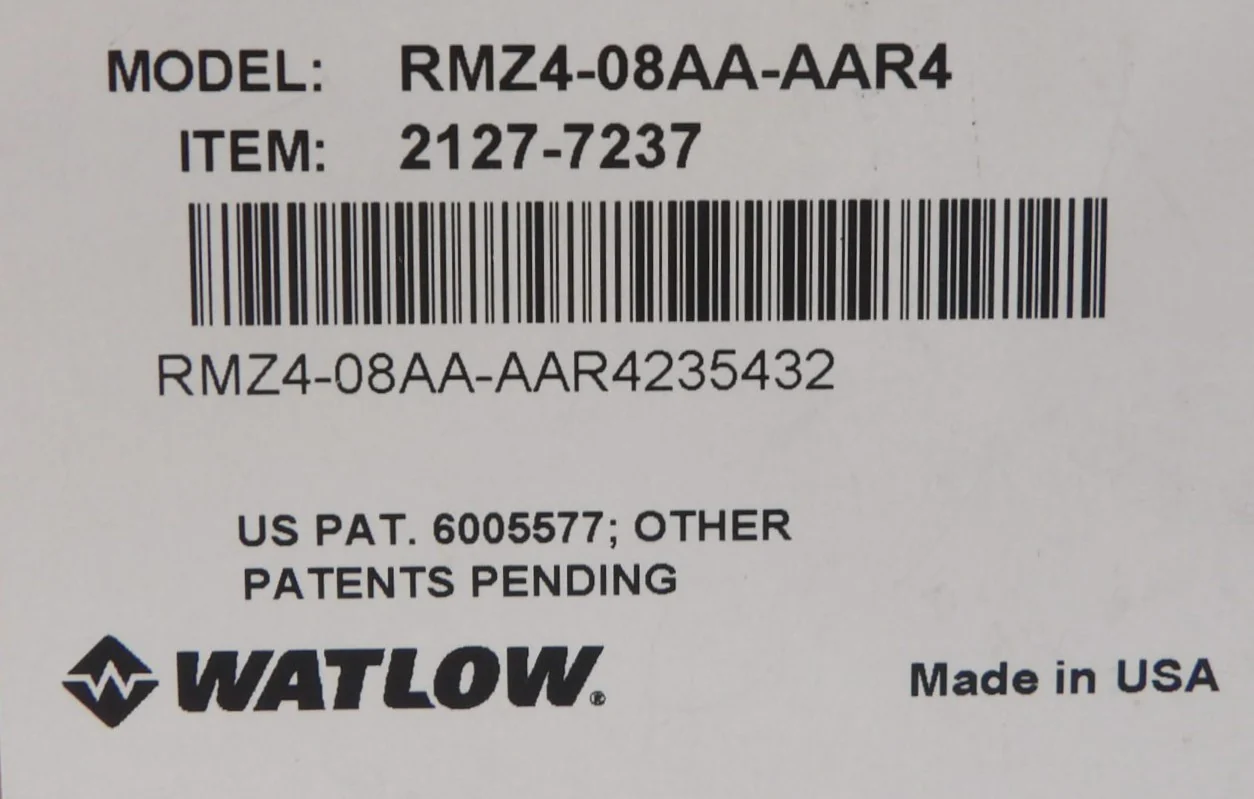 Watlow RMZ4-08AA-AAR4 EtherCAT Temperature Controller EZ-ZONE Lot of 4 New - Image 17