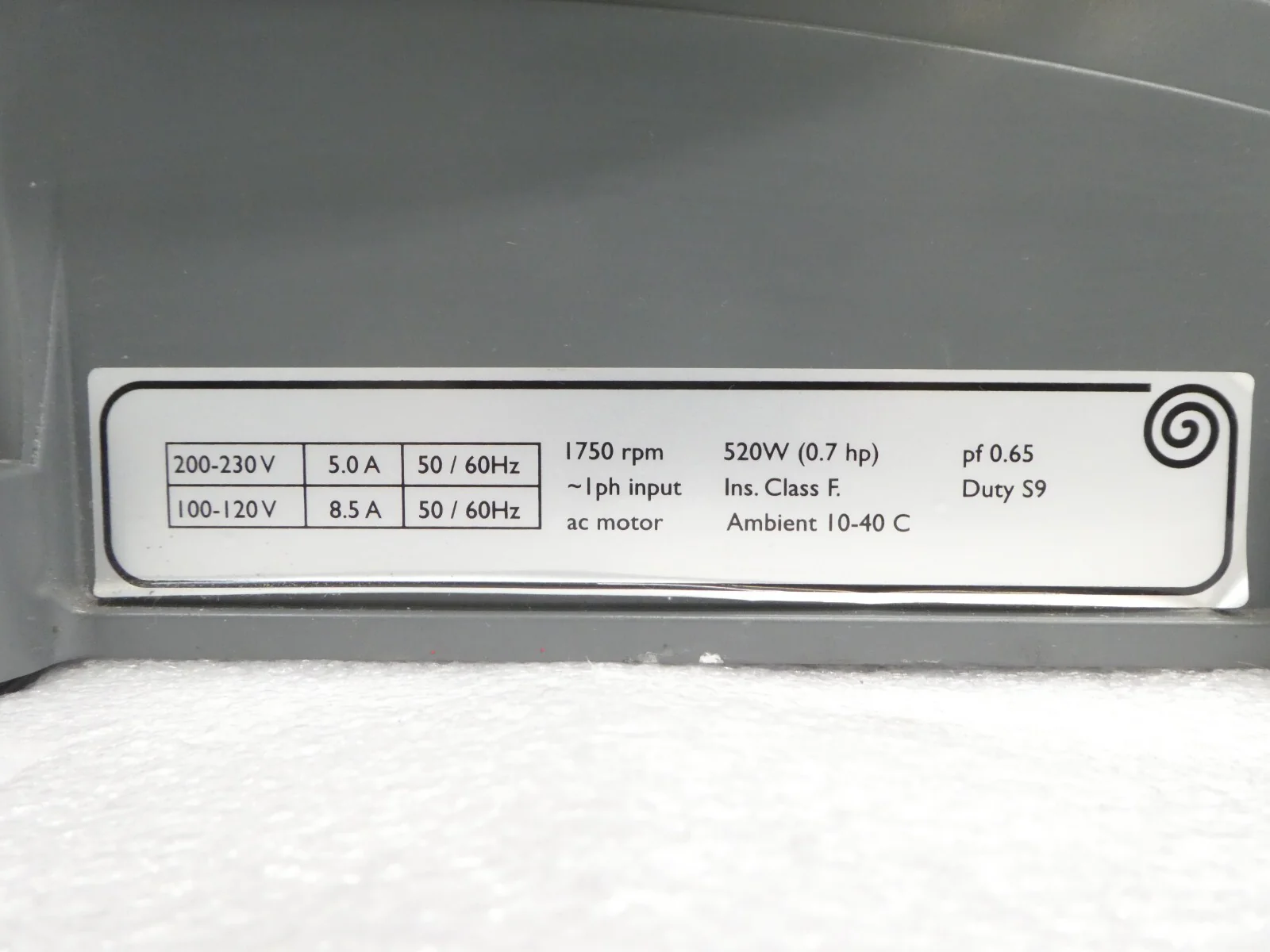 XDS 100B Edwards A732-01-983 Dry Scroll Vacuum Booster Pump Tested Working - Image 9