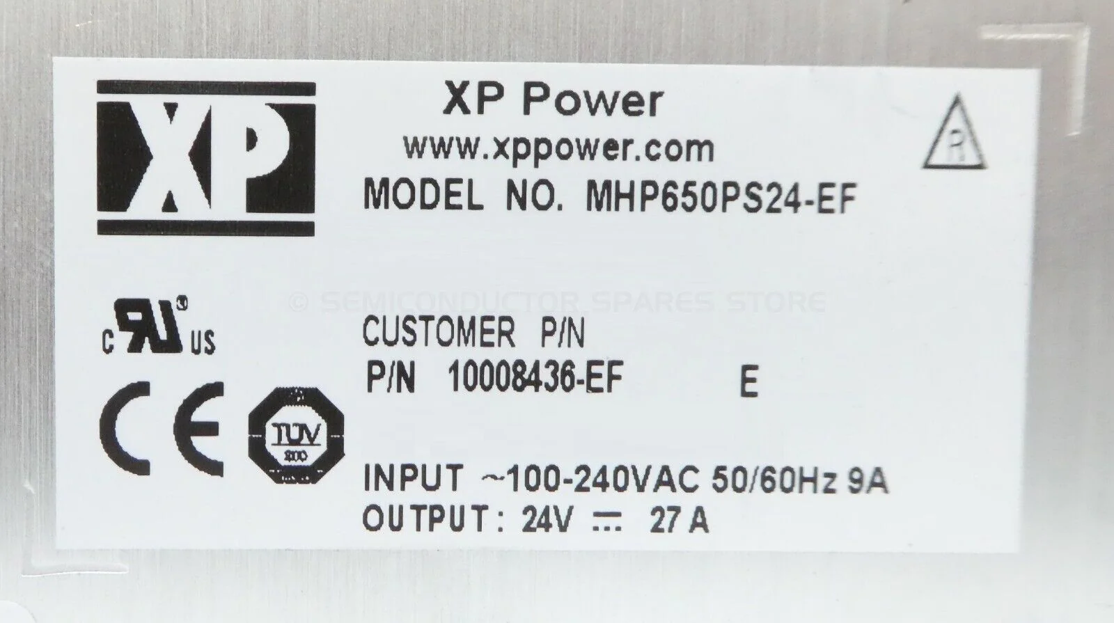 XP Power 10008436-EF Power Supply MHP650PS24-EF Reseller Lot of 9 Working - Image 10