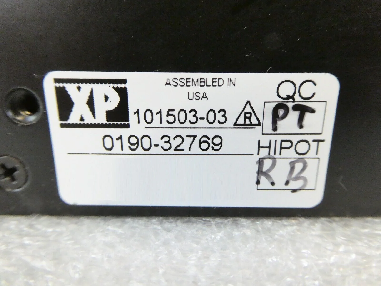 XP Power 101503-03 Power Supply AMAT Applied Materials 0190-32769 Working Spare - Image 10