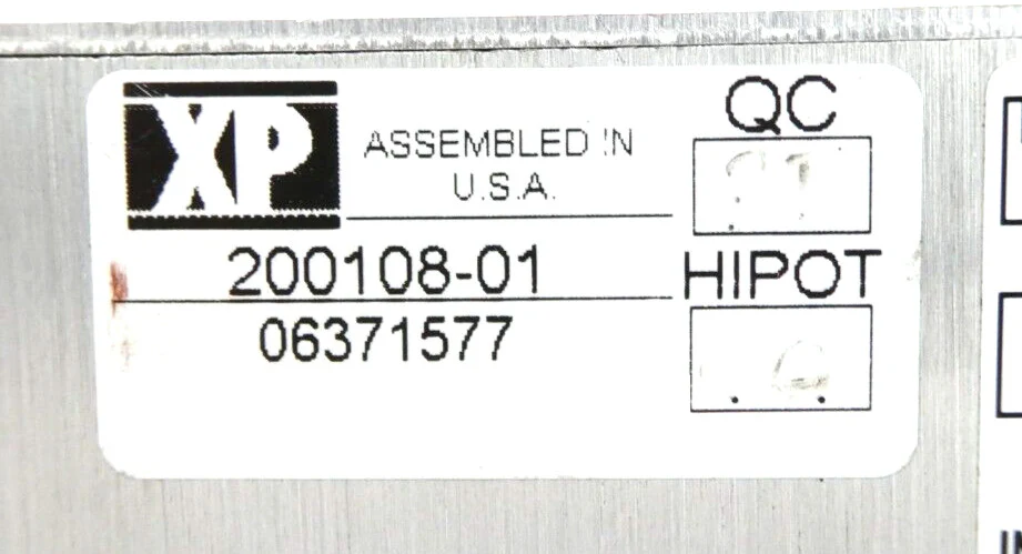 XP Power 200108-01 Power Supply Assembly Module F7C9J6A6 Working Surplus - Image 10