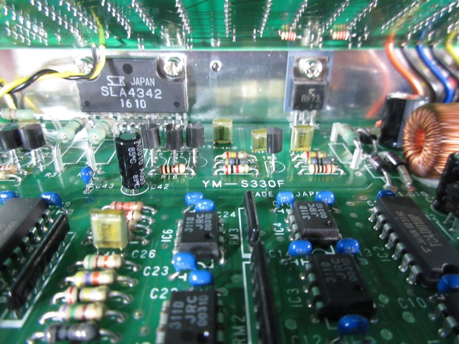 Yamasho YM-S122D PCB Assy. YM-S330F Lasertec MD2500 Used Working - Image 3