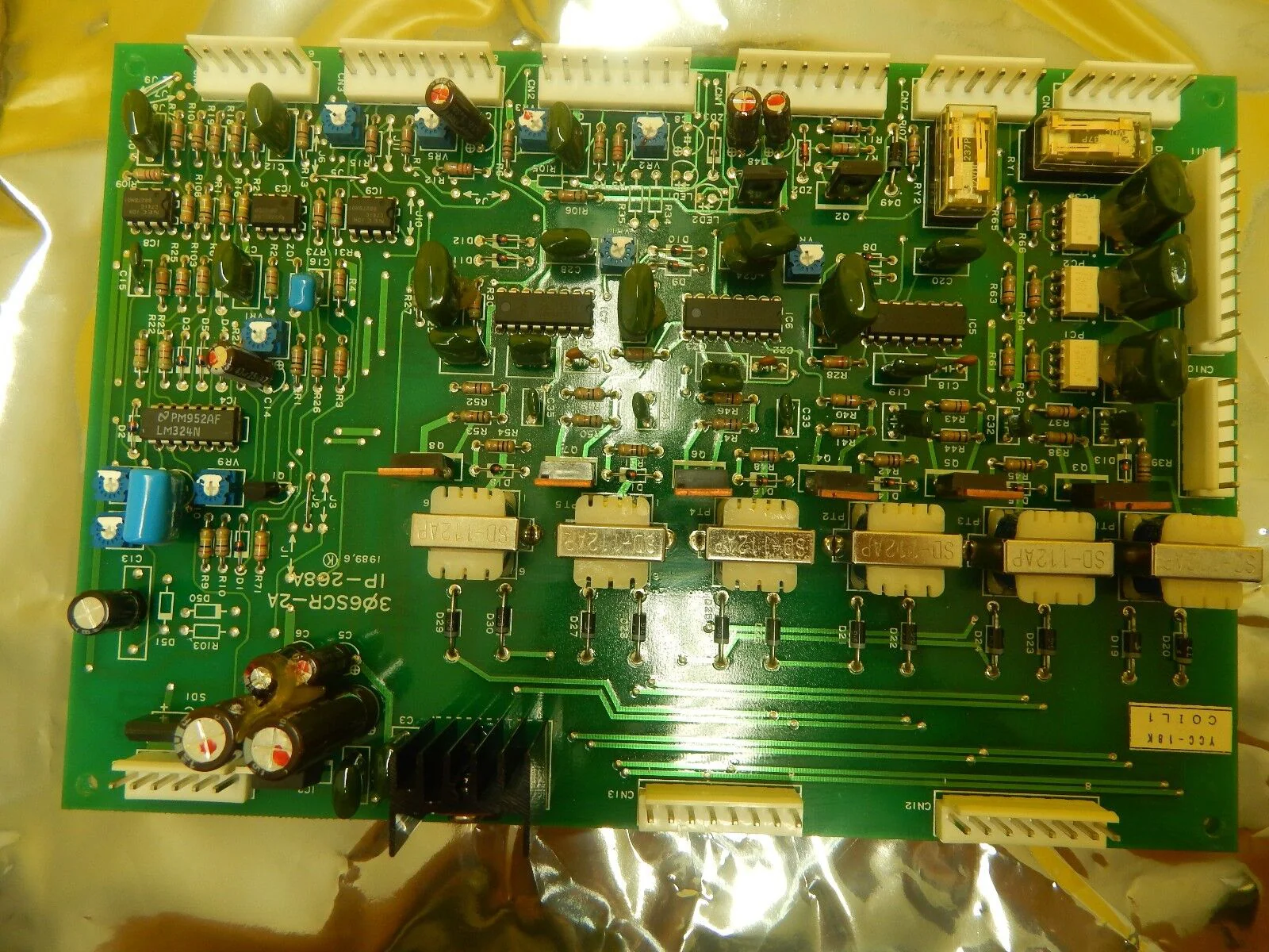 Yashibi 306SCR-2A Thyristor Transformer PCB Board IP-268A YCC-18K Used Working - Image 4