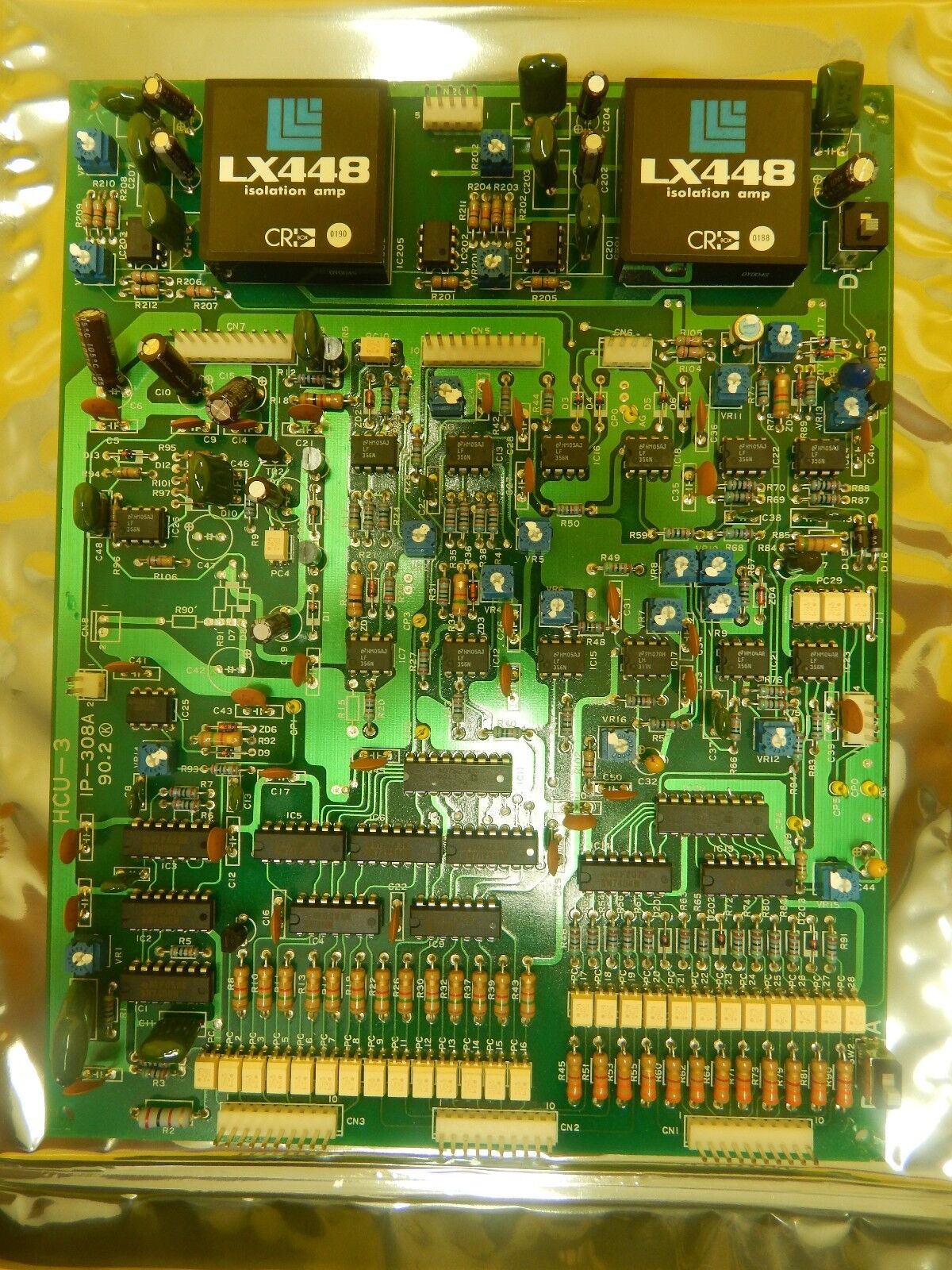Yashibi HCU-3 Isolation Amplifier PCB Board IP-308A 90.2 Used Working - Image 2