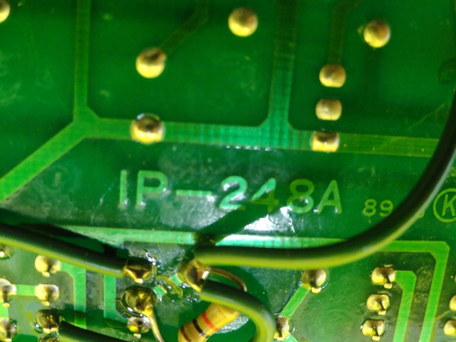 Yashibi IP-248B IC Switch Control PCB Board 89.6 Used Working - Image 8