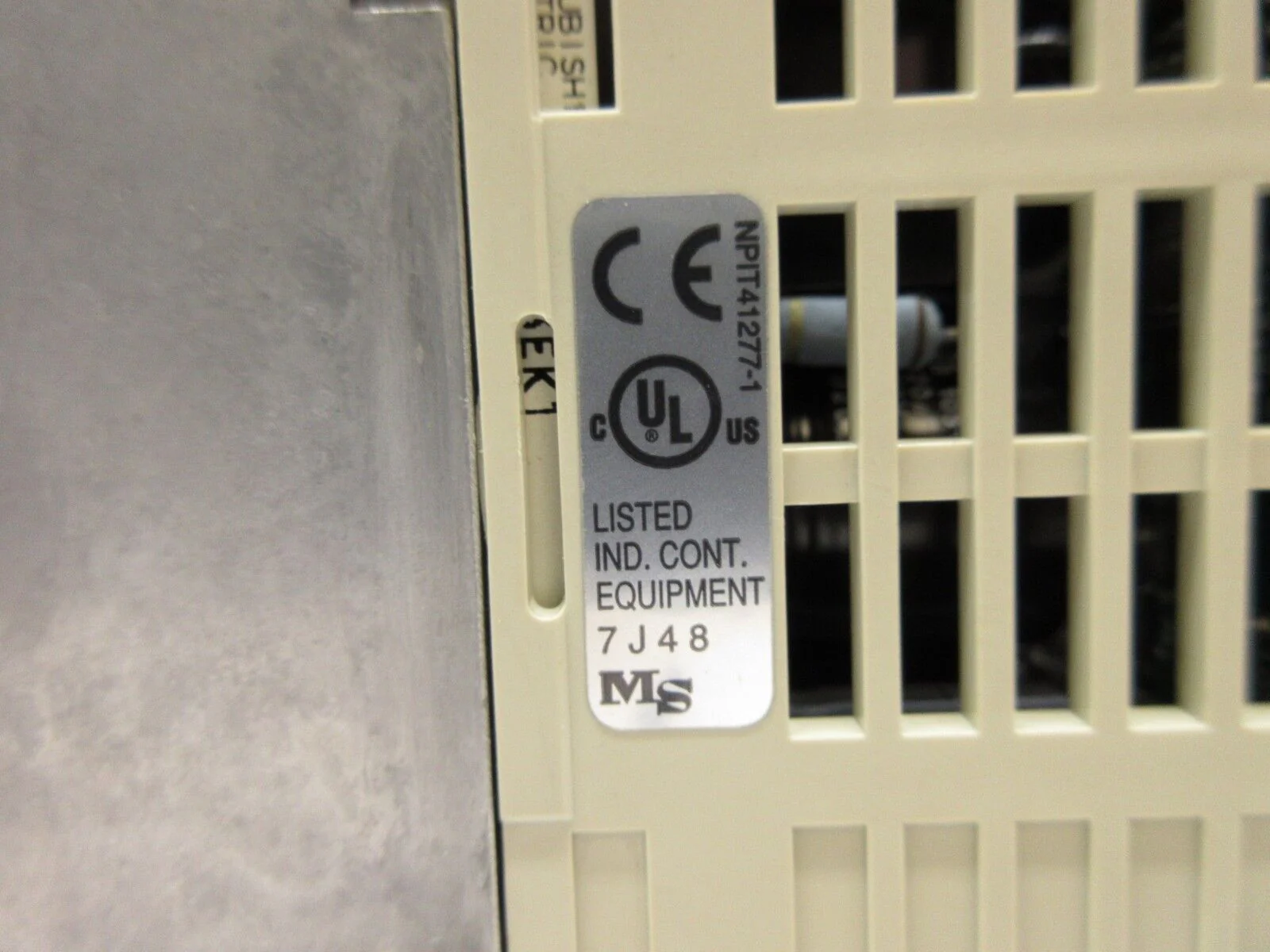 Yaskawa Electric CIMR-J7AA20P7 Inverter Drive VS Mini J7 Working - Image 8