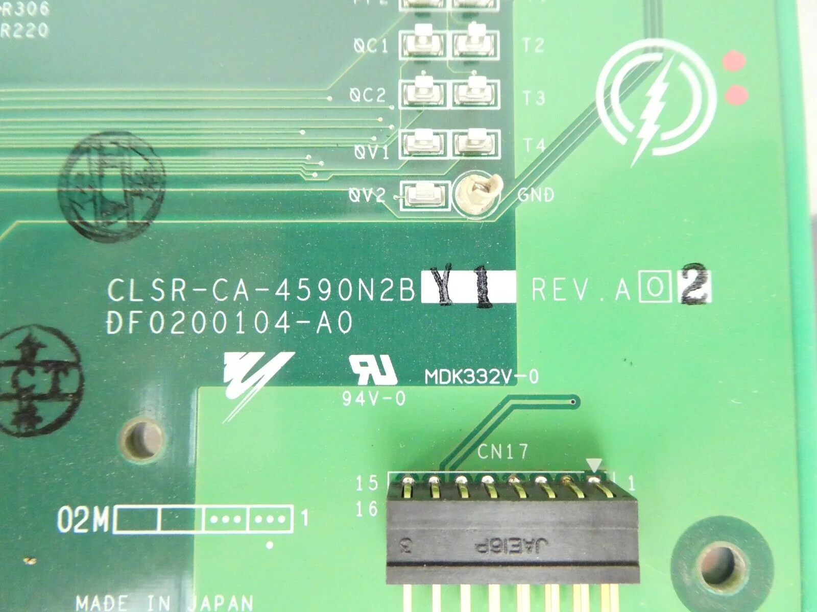 Yaskawa Electric CLSR-CA-4590N2BY1 Linear Motor PCB Nikon NSR Working Surplus - Image 10