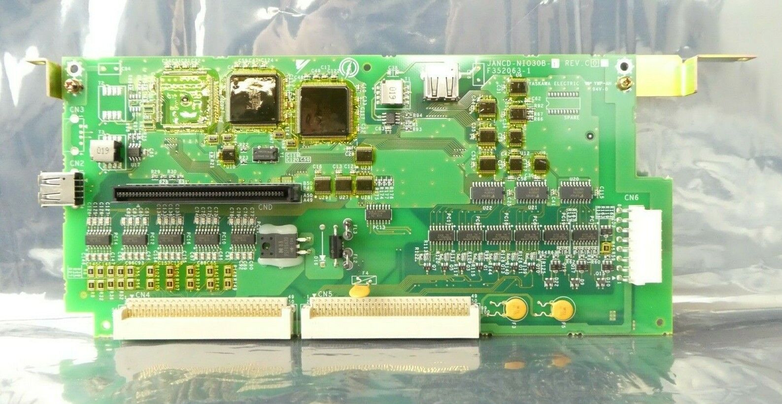 Yaskawa Electric JANCD-NIO30B-1 Robot Controller PCB Card F352063-1 NXC100 Spare - Image 2