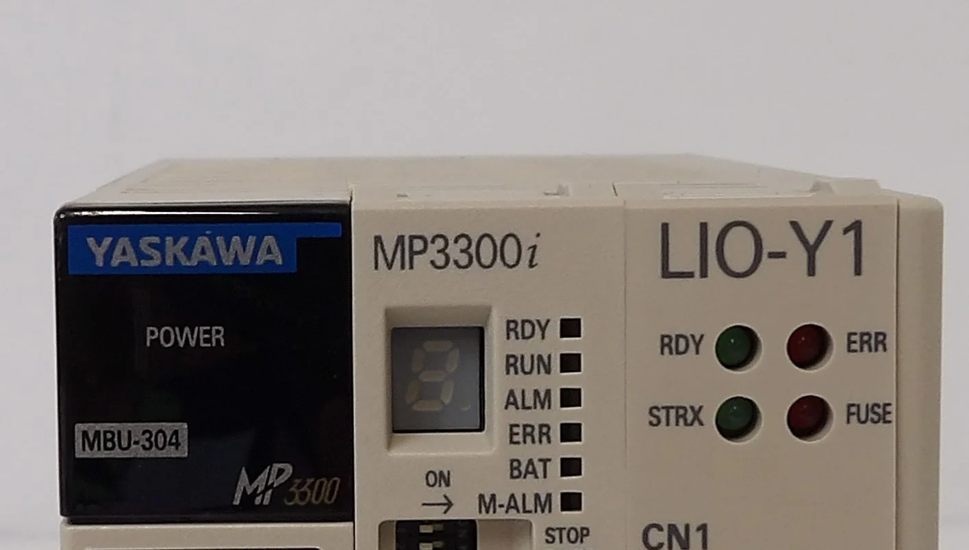 Yaskawa Electric PMC-U-MP330S1C000 Controller MP3300i MBU-304 LIO-Y1 Working - Image 5