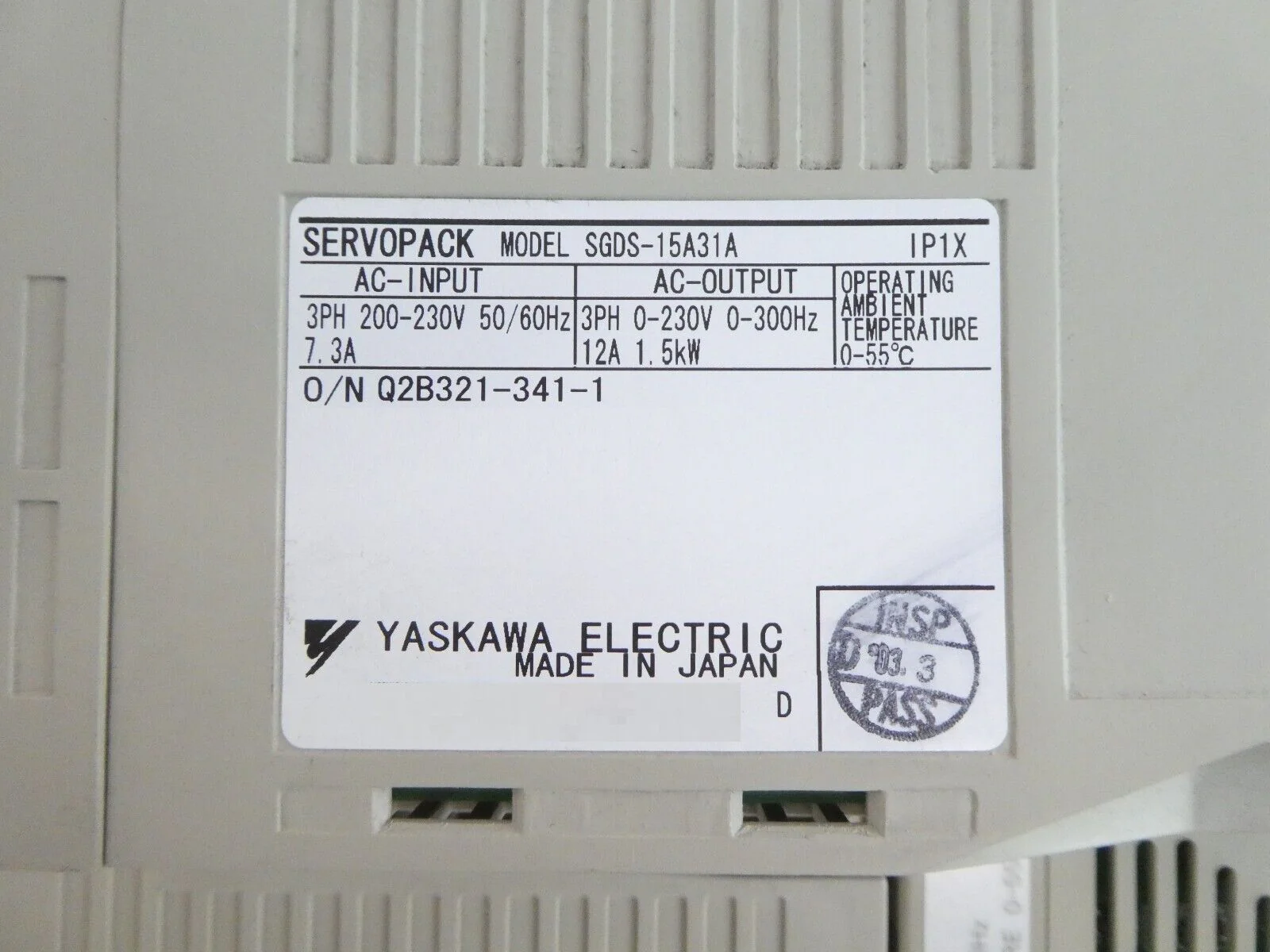Yaskawa Electric SERVOPACK Servo Driver Assembly Reseller Lot of 8 Working - Image 16