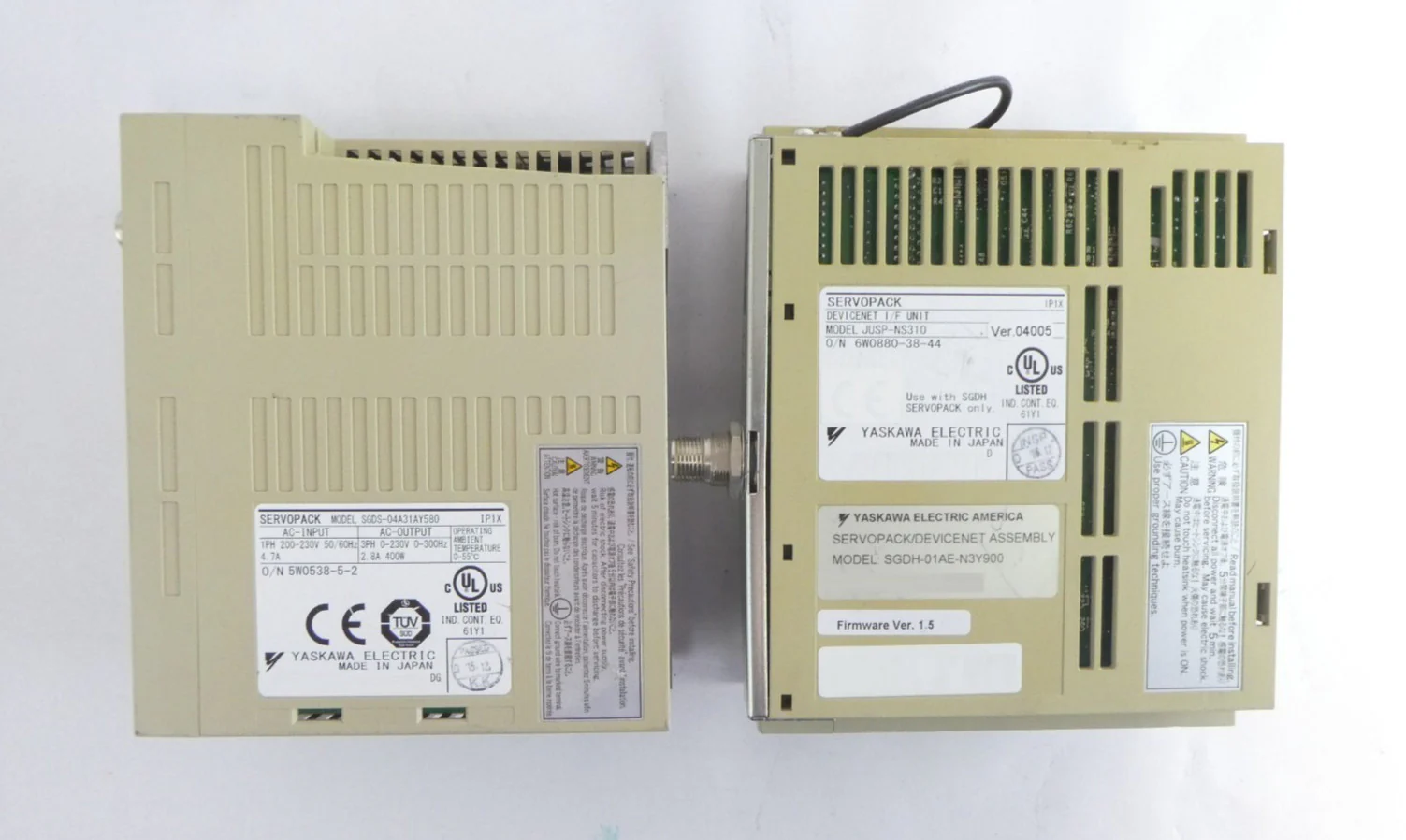 Yaskawa Electric SGDH-01BEY222 SGDH-01AE Servo Driver SERVOPACK Lot of 7 Working - Image 12