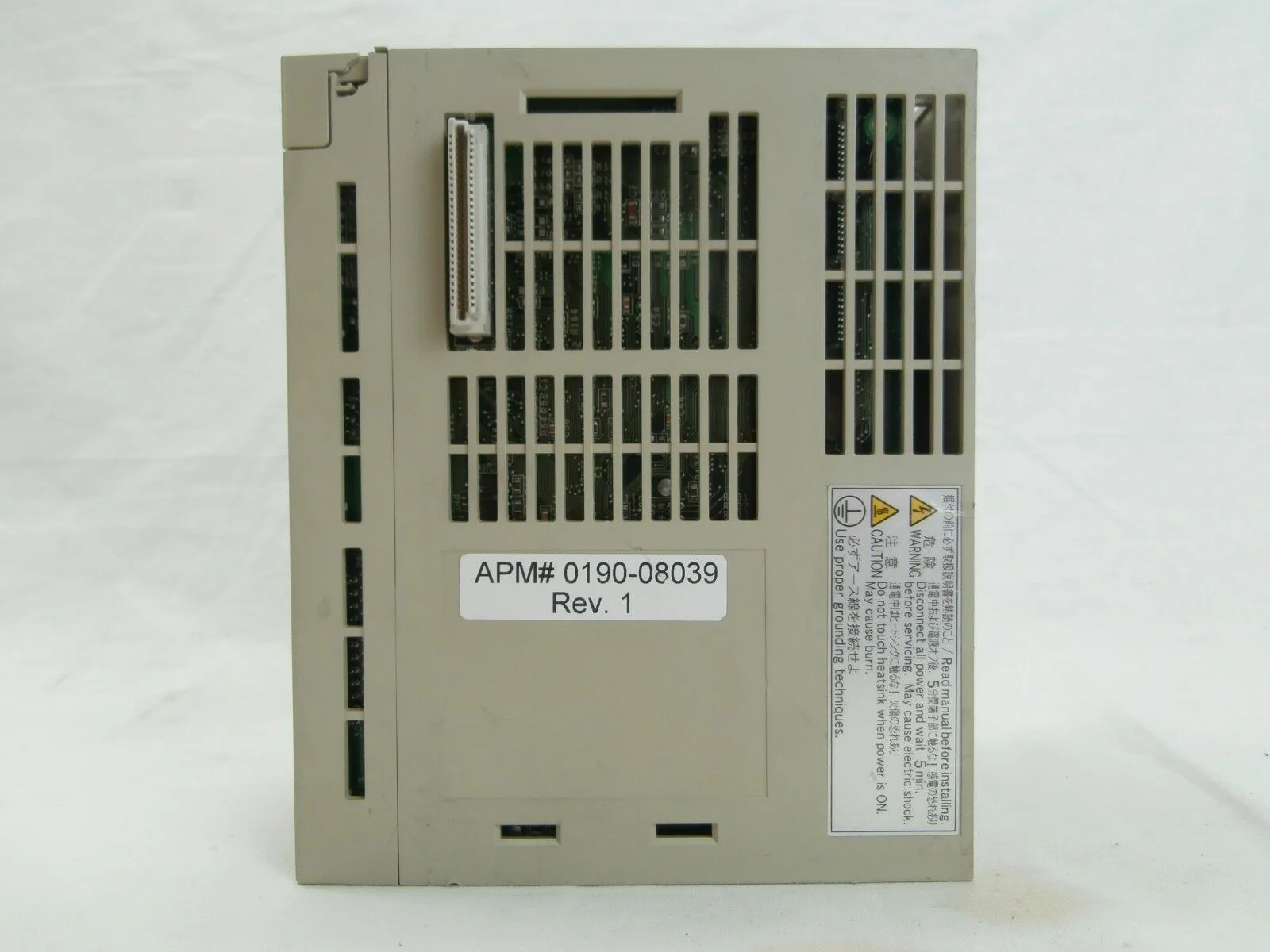 Yaskawa Electric SGDH-04AEY904 Servo Drive SERVOPACK AMAT 0190-08039 Used - Image 5