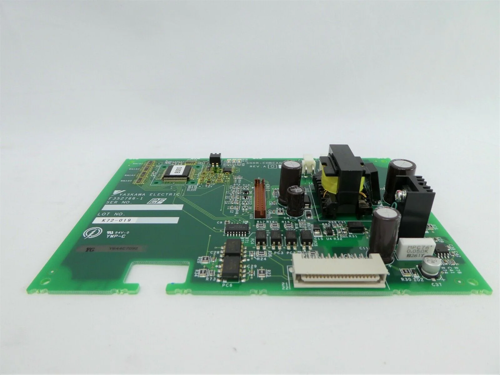 Yaskawa Electric SGDR-COBCA01AB-E Robot Board PCB F352766-1 Nikon NSR Working - Image 5