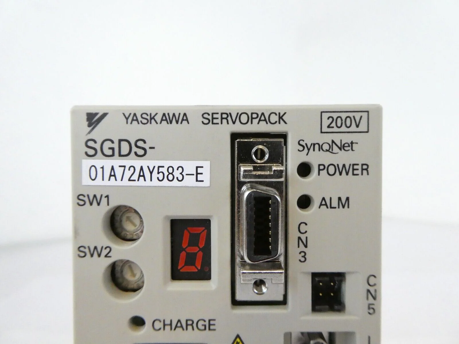 Yaskawa Electric SGDS-01A72AY583 Servo Drive SERVOPACK SynqNet Lot of 2 Working - Image 8