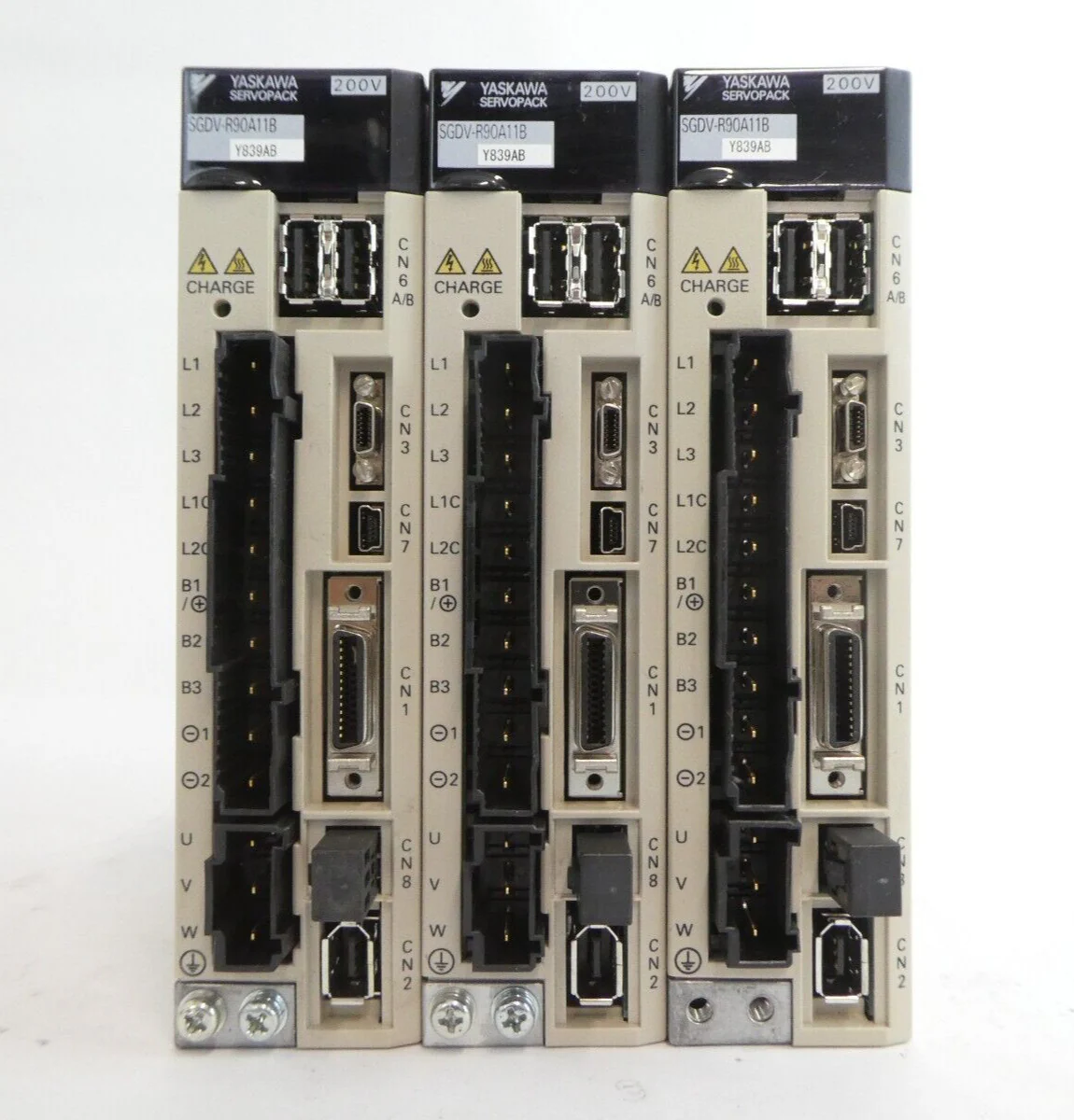Yaskawa Electric SGDV-1R6A11 Servo Drive SERVOPACK Lot of 7 Working Surplus - Image 14