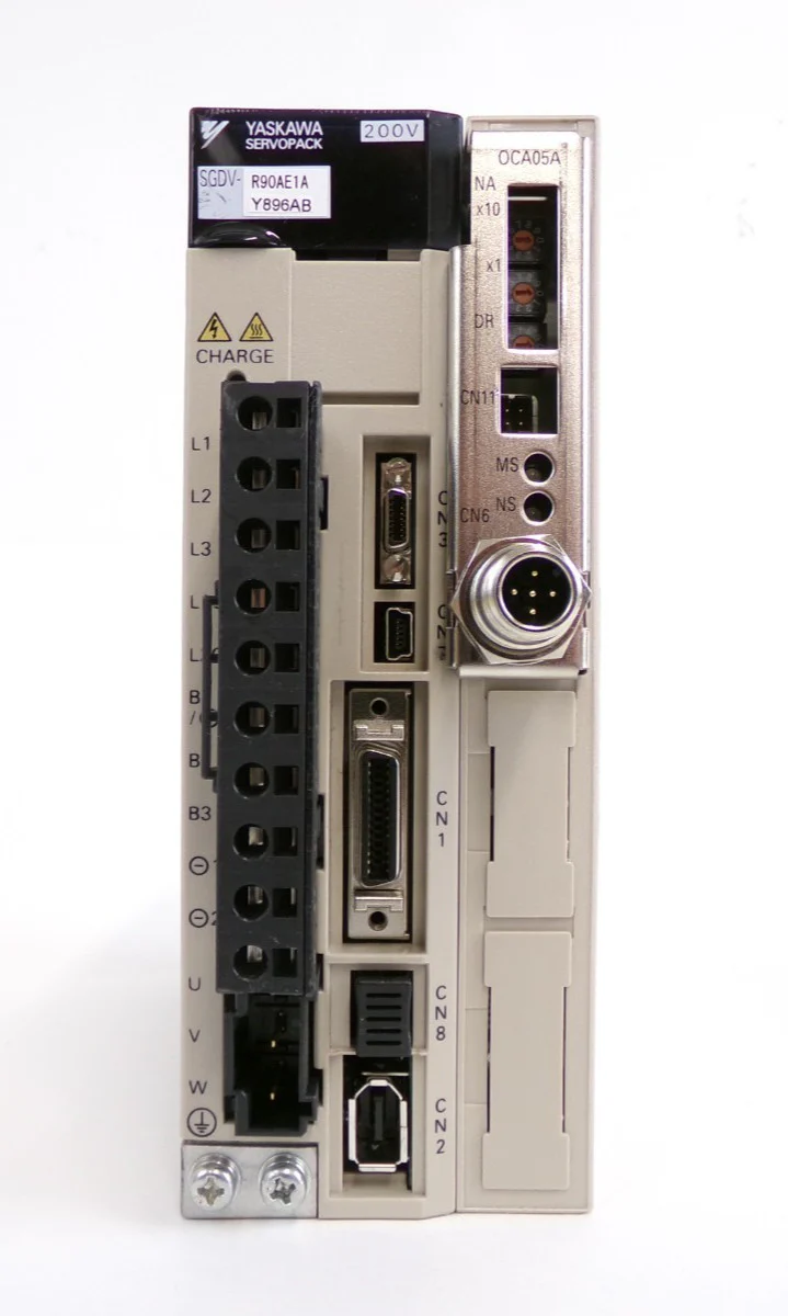 Yaskawa Electric SGDV-OCA05A-Y909AA Servo Drive SERVOPACK Lot of 2 Working - Image 2