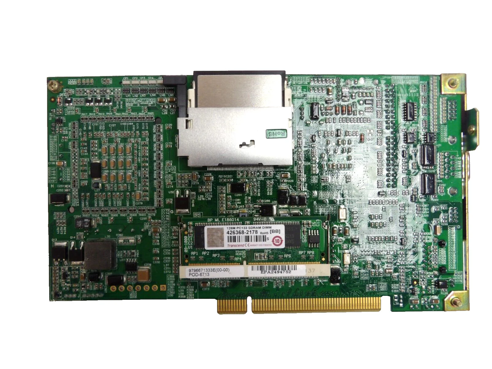 Yaskawa POD-6713 SBC Single Board Computer PCB Card ERCR-NS01-A002 Working - Image 11