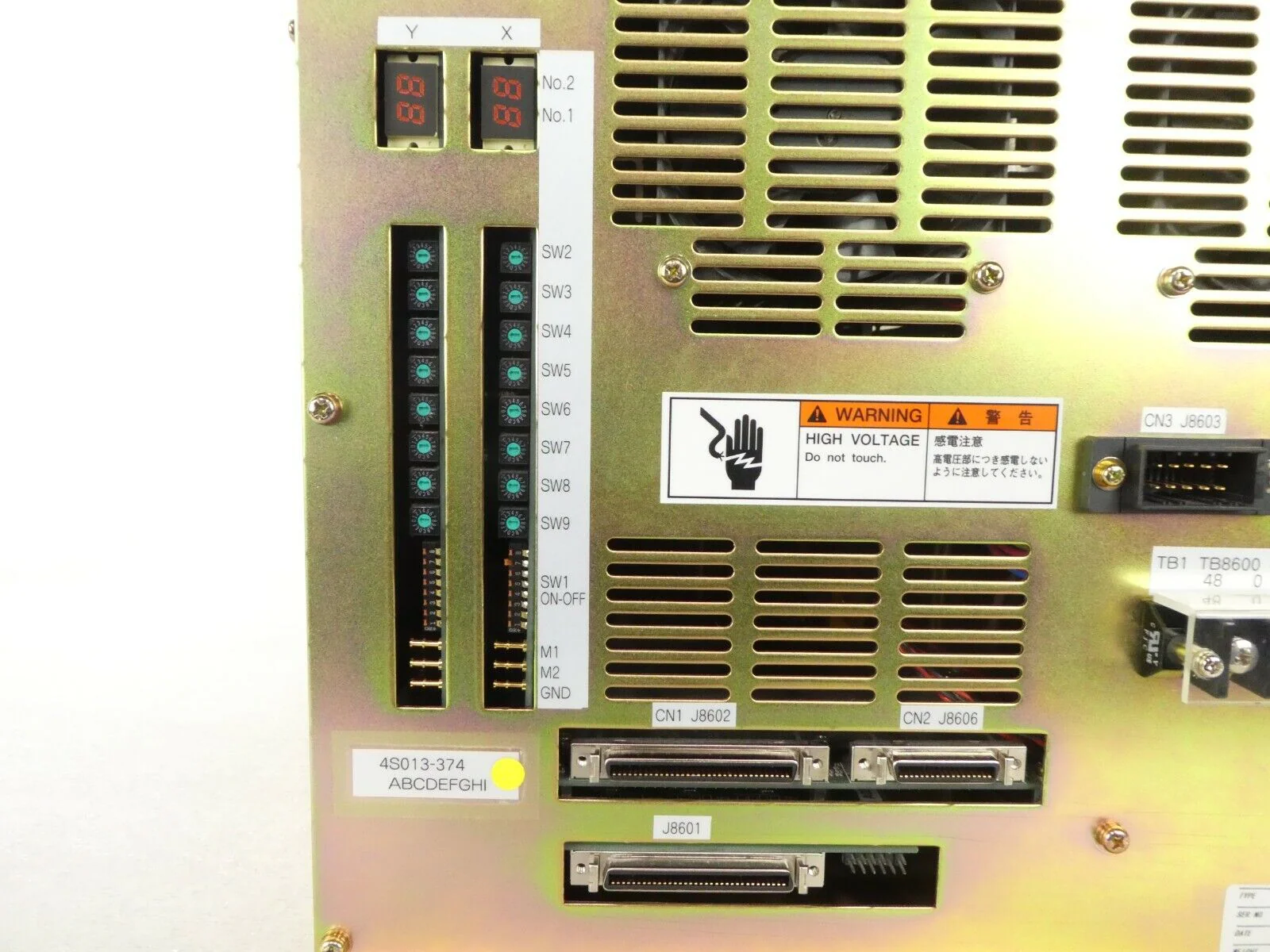 Yaskawa XU-DL1902 Linear Motor Controller Nikon 4S586-972-3 4S013-374 Working - Image 7