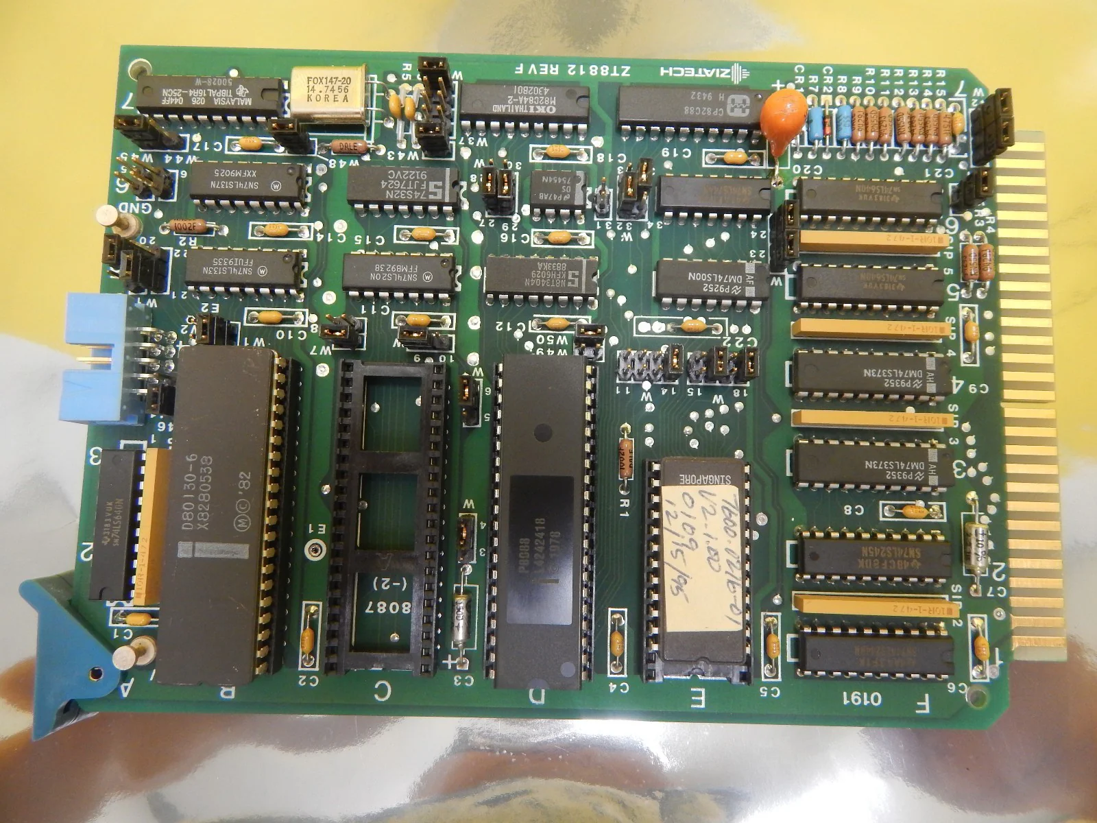 Ziatech ZT8812 CPU PCB Card AG Associates 7100-5133-04 4100s Used Working - Image 7